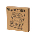Behox Weather Station with Bamboo Front - Eco-Friendly and Functional