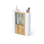 Petrox Pen Holder with Clock – Eco-Friendly Multifunction Desk Accessory