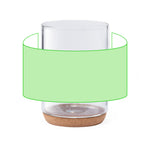 Hindras Eco-Friendly Cup - Durable Borosilicate Glass with Natural Cork Base