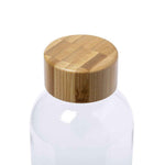 Solarix Sustainable Bottle – Eco-Friendly 600ml RPET Bottle with Bamboo Cap