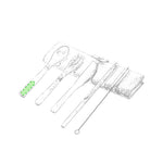 Corpax Bamboo Cutlery Set – Sustainable and Practical Takeaway Solution