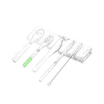 Corpax Bamboo Cutlery Set – Sustainable and Practical Takeaway Solution