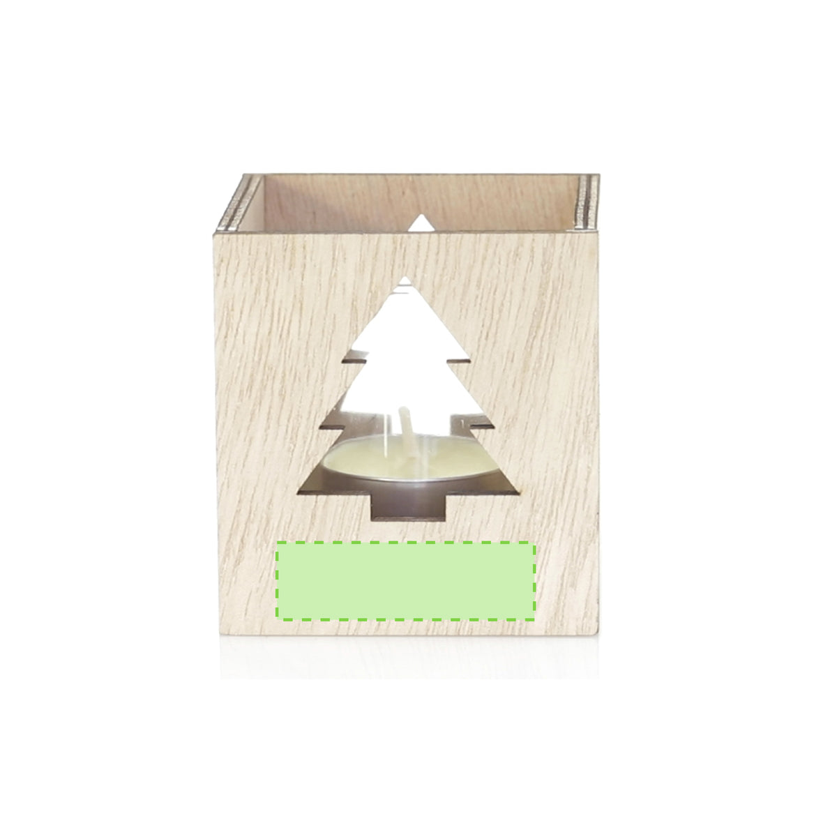 Keylax Vanilla Scented Christmas Candle - Sustainable Festive Decor