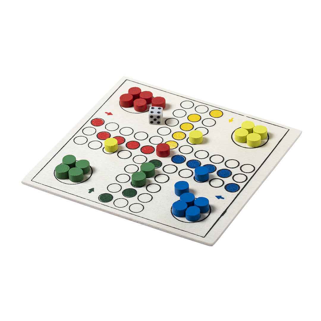Parchess Game Set – Durable Wooden Nature Line Board for Clubs and Businesses