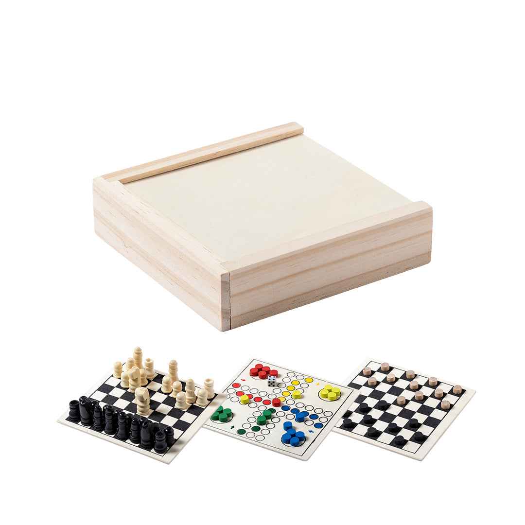 Parchess Game Set – Durable Wooden Nature Line Board for Clubs and Businesses