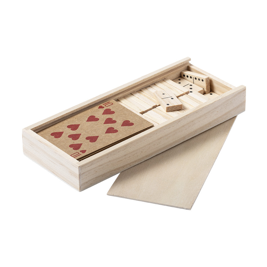 Halin Sustainable Game Set – Eco-Friendly Wooden and Card Games
