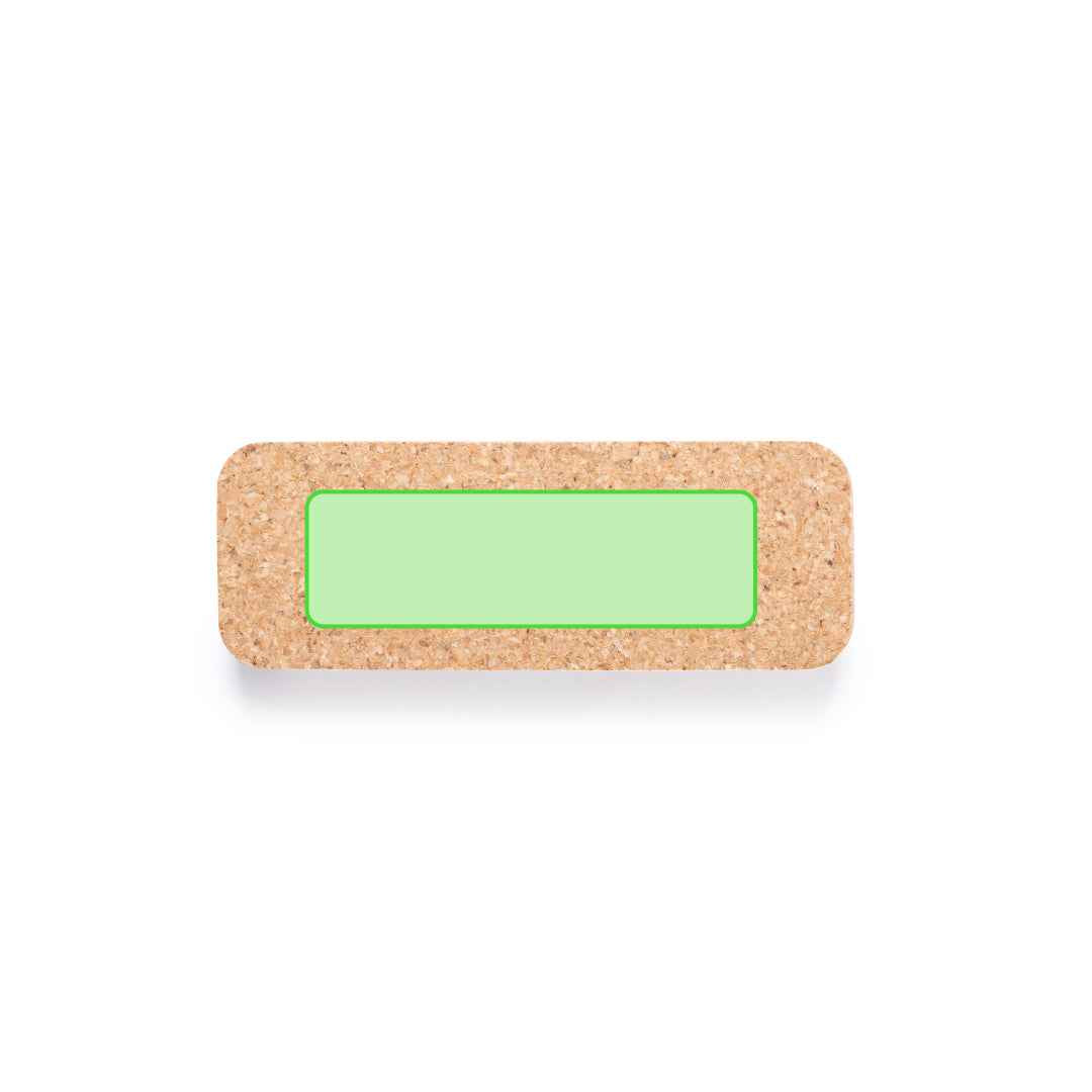 Sartal Natural Cork Lapel Pin – Sustainable Promotional Item