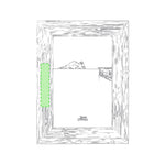 Liban Photo Frame - Elegant MDF Frame for 10x15 cm Photos