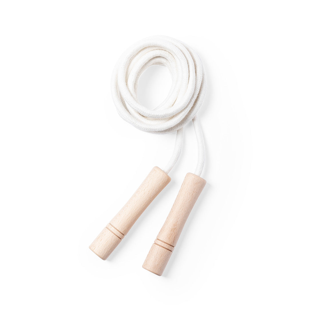 Panky Jumping Rope – Natural Cotton and Beech Wood Design