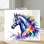 Watercolour Horse - Tumbler