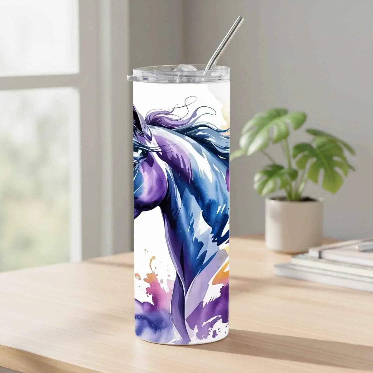 Watercolour Horse - Tumbler