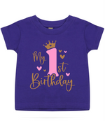 My 1st Birthday - Baby T-shirt