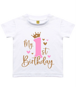 My 1st Birthday - Baby T-shirt