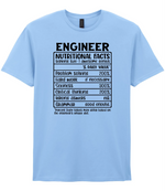 Engineer Nutritional Facts - T-shirt