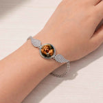 Custom Angel Wing Bracelet