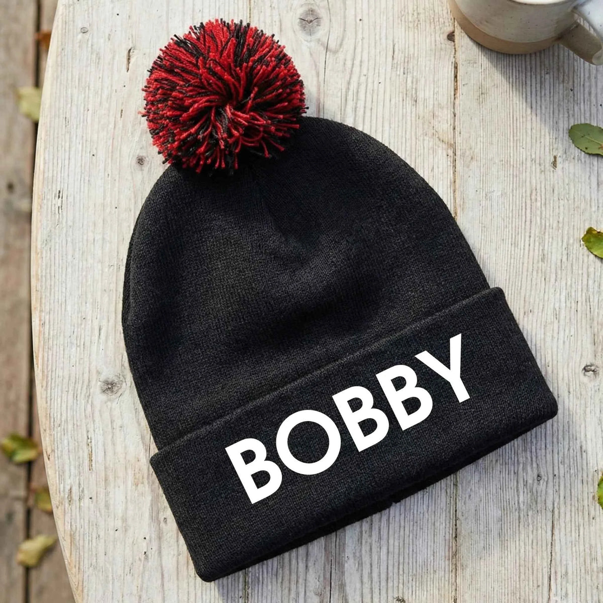 Embroidered Name Beanie