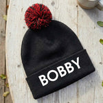 Embroidered Name Beanie