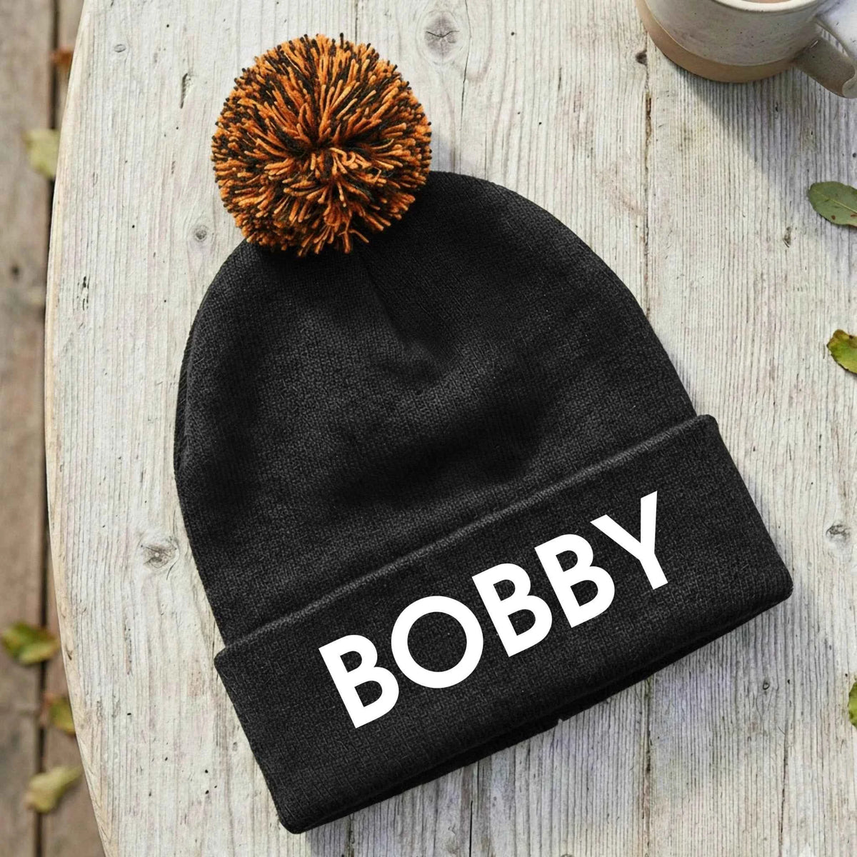 Embroidered Name Beanie