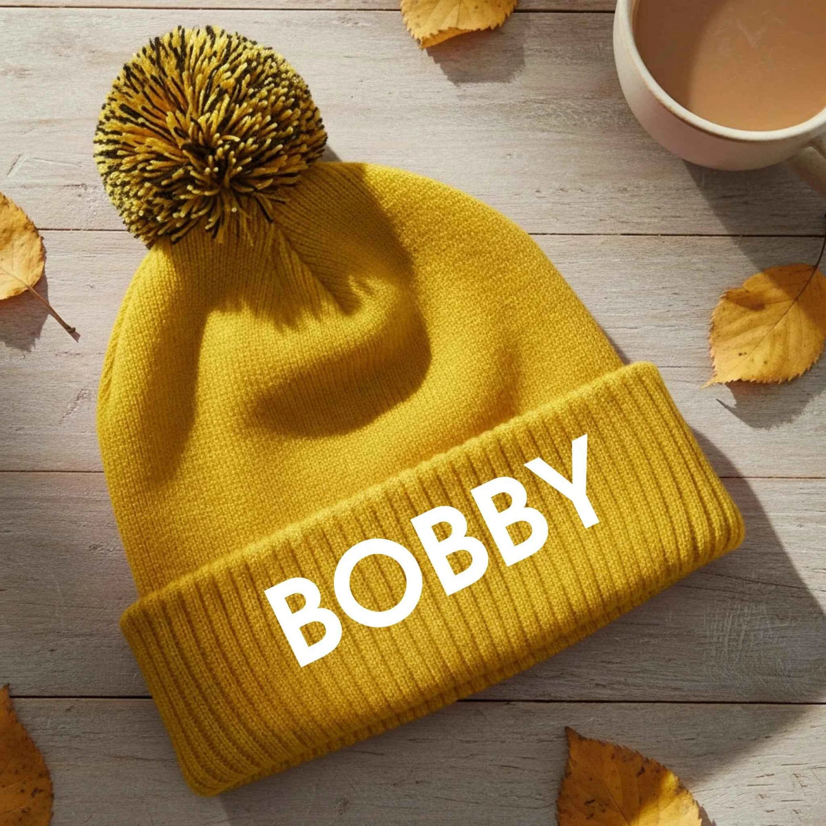 Embroidered Name Beanie