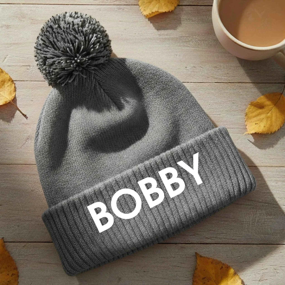 Embroidered Name Beanie