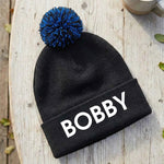 Embroidered Name Beanie
