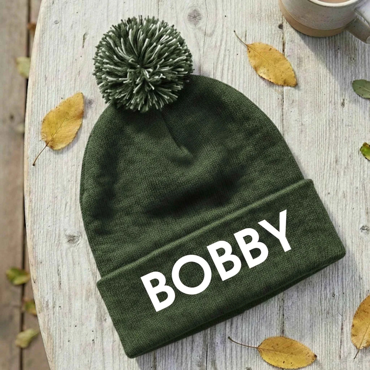 Embroidered Name Beanie