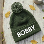 Embroidered Name Beanie