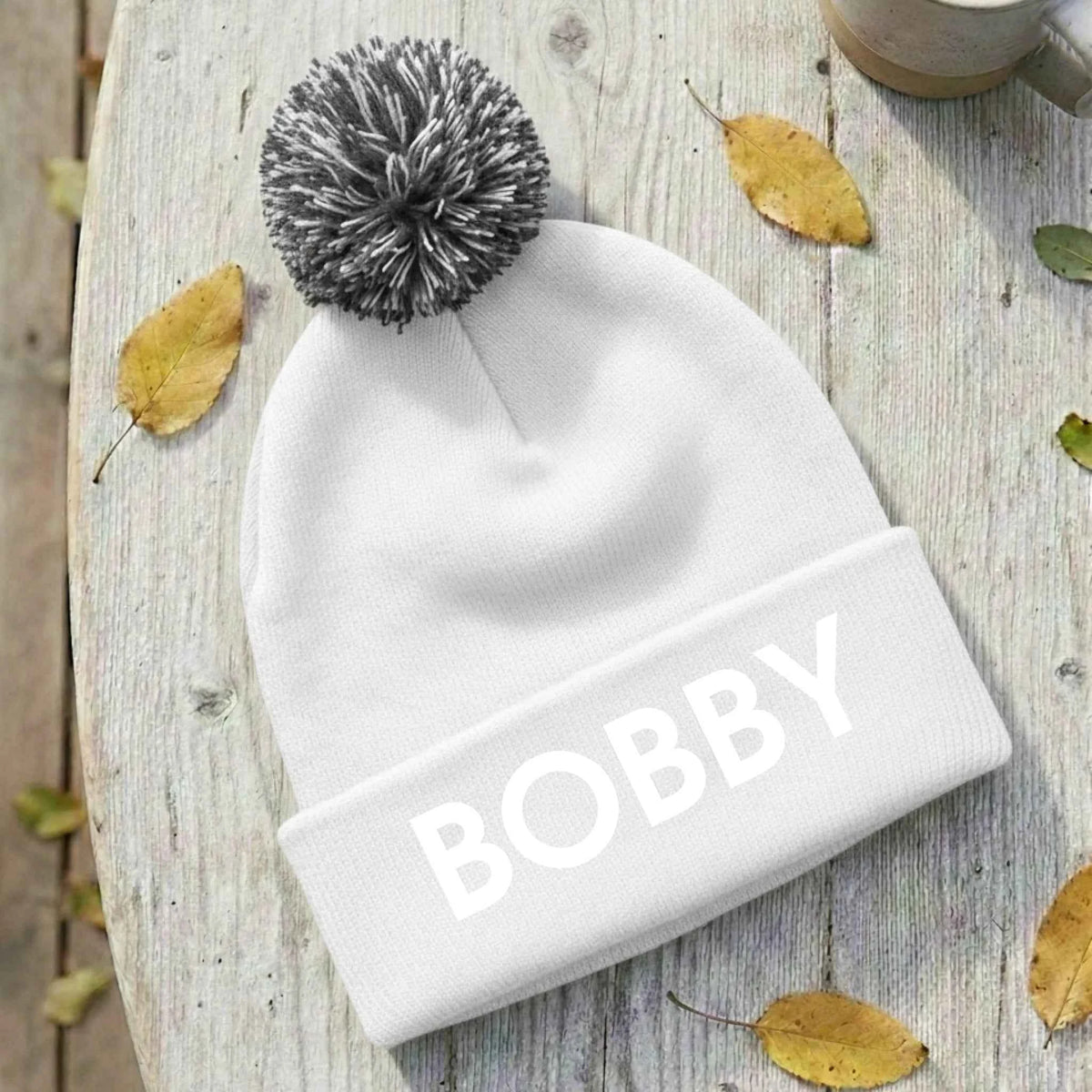 Embroidered Name Beanie