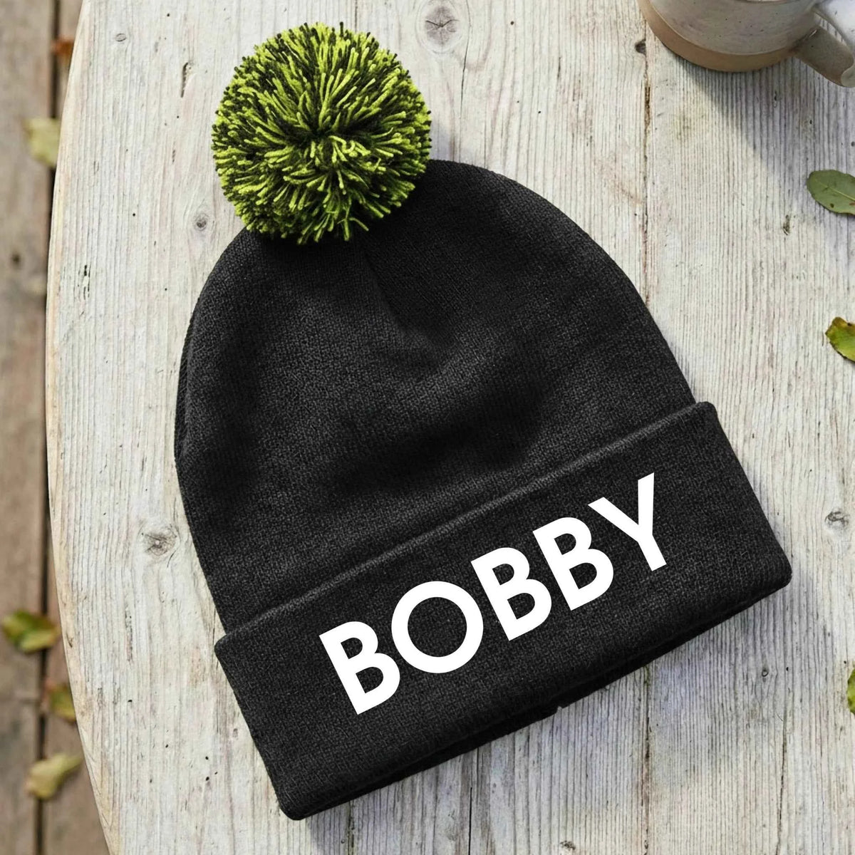 Embroidered Name Beanie