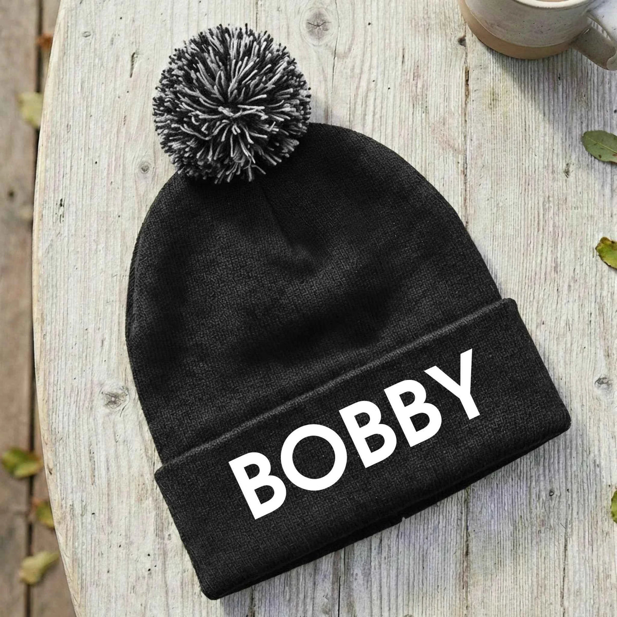 Embroidered Name Beanie