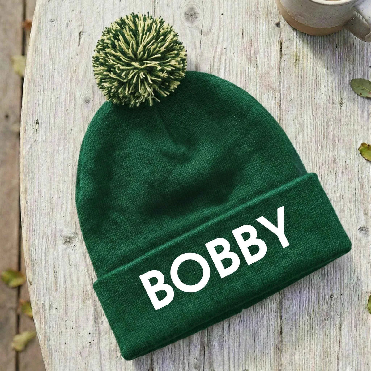 Embroidered Name Beanie