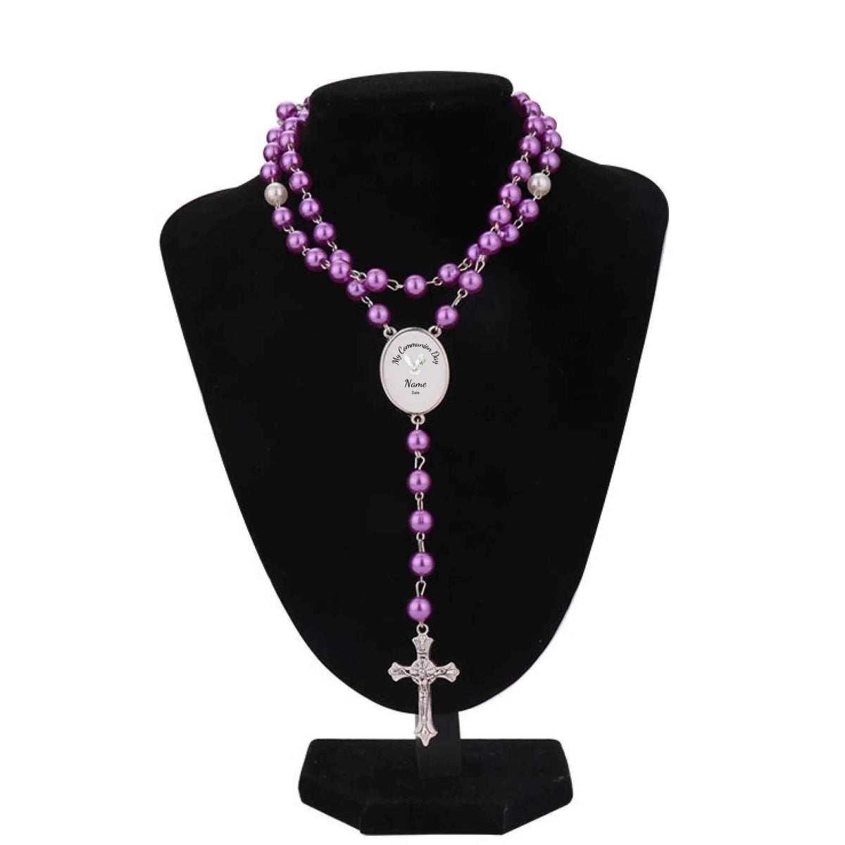 Custom Holy Communion - Rosary Beads