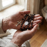 black rosary beads 2