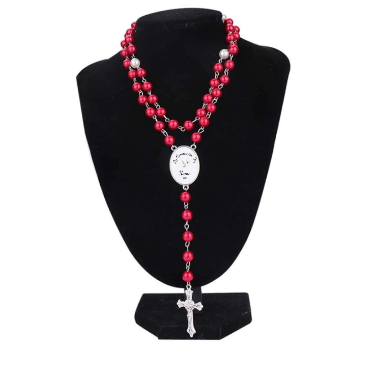 Custom Holy Communion - Rosary Beads