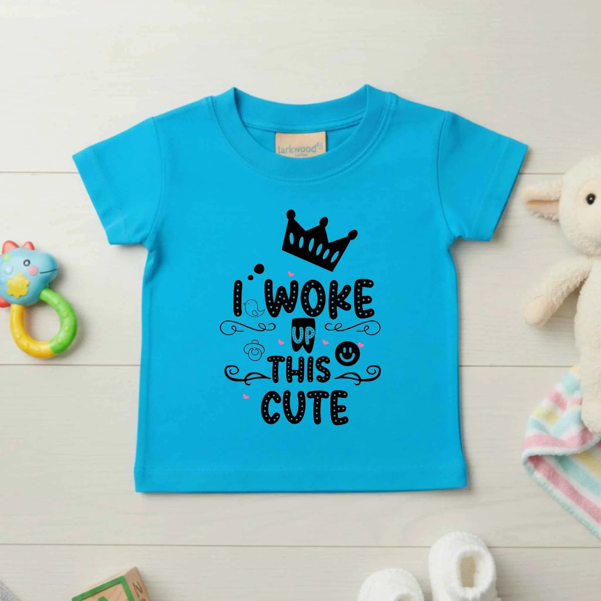 I woke up this cute - Baby T-shirt
