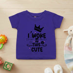 I woke up this cute - Baby T-shirt