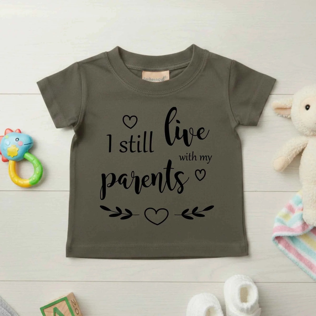 I Still Live With My Parents - Baby T-shirt