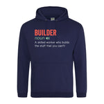Builder - Hoodie - Fou Tees