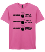 Optimist Pessimist Engineer - T-shirt - Fou Tees