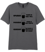 Optimist Pessimist Engineer - T-shirt - Fou Tees