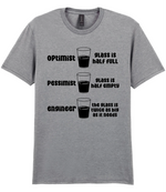 Optimist Pessimist Engineer - T-shirt - Fou Tees