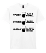 Optimist Pessimist Engineer - T-shirt - Fou Tees