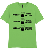 Optimist Pessimist Engineer - T-shirt - Fou Tees