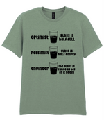 Optimist Pessimist Engineer - T-shirt - Fou Tees