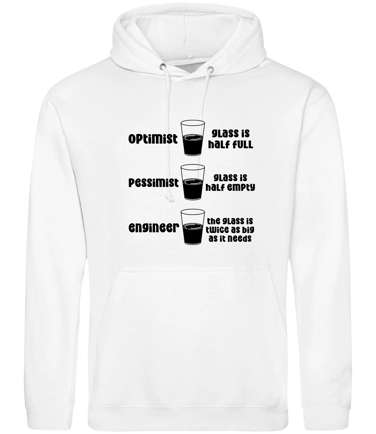 Optimist Pessimist Engineer - Hoodie