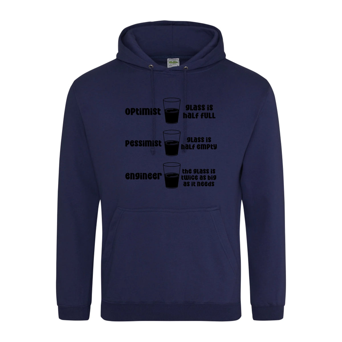 Optimist Pessimist Engineer - Hoodie