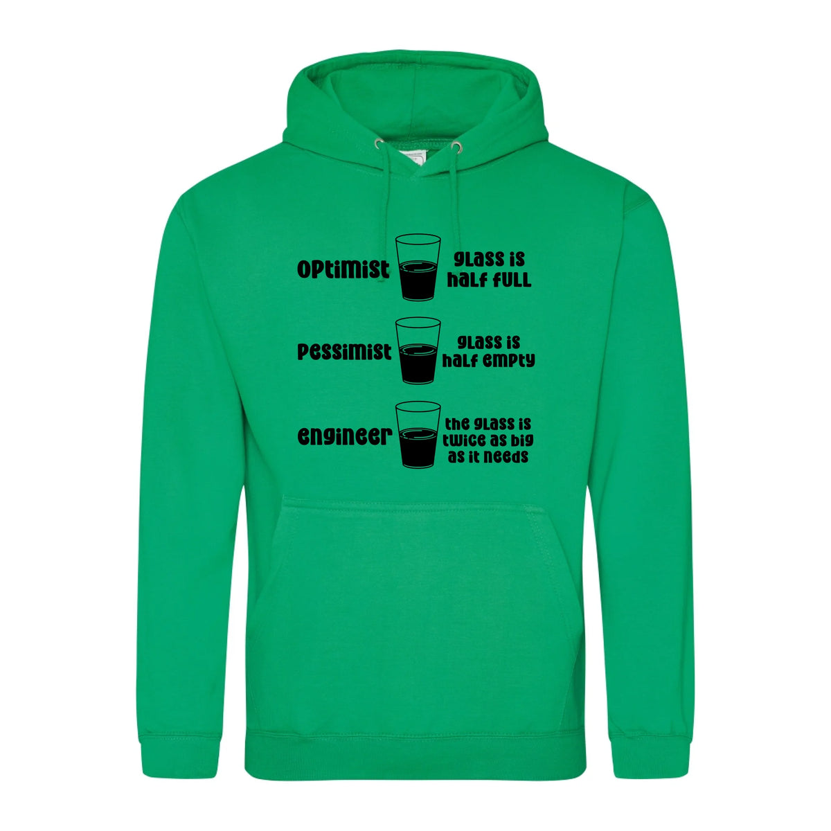 Optimist Pessimist Engineer - Hoodie