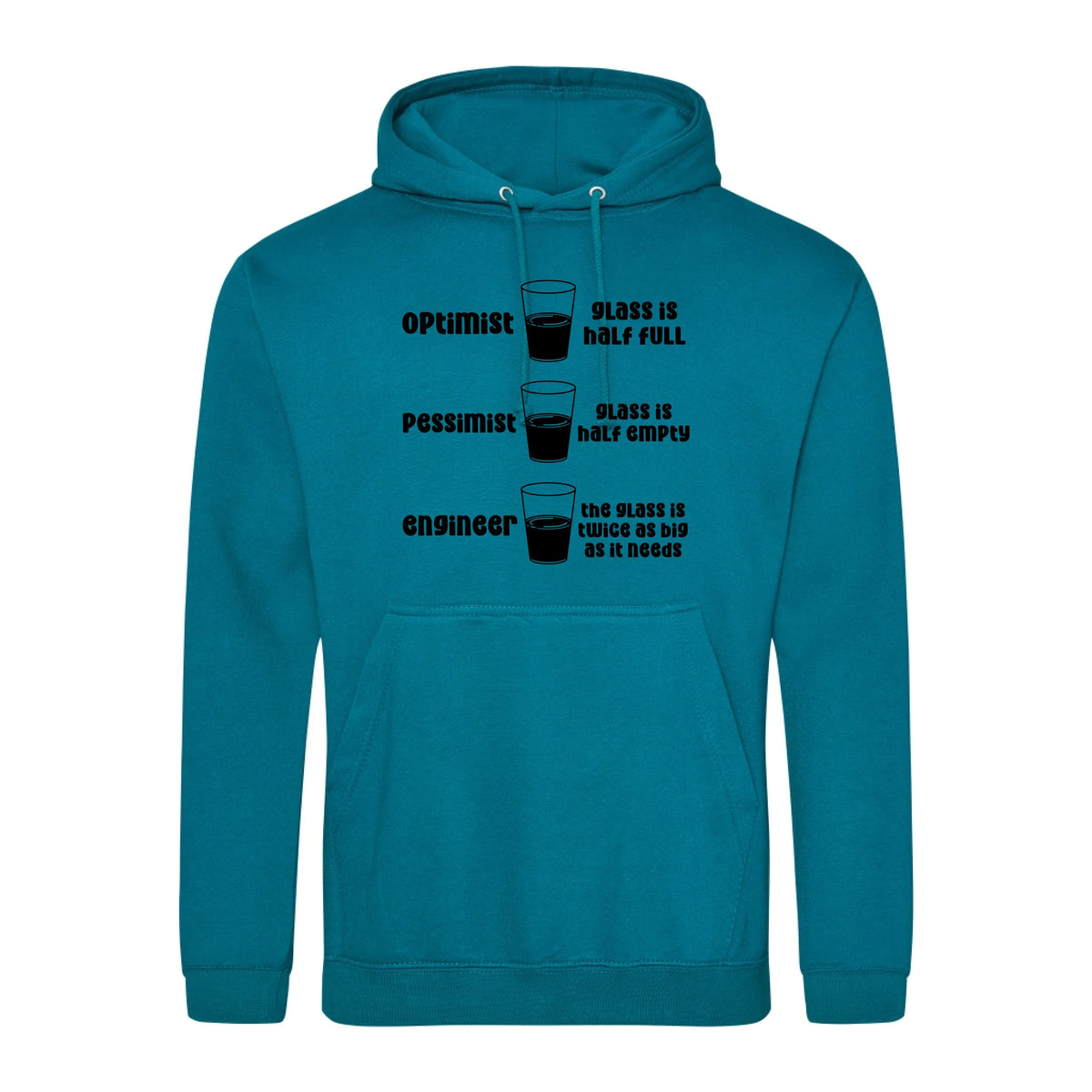 Optimist Pessimist Engineer - Hoodie