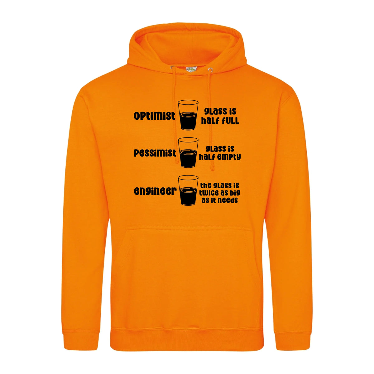 Optimist Pessimist Engineer - Hoodie