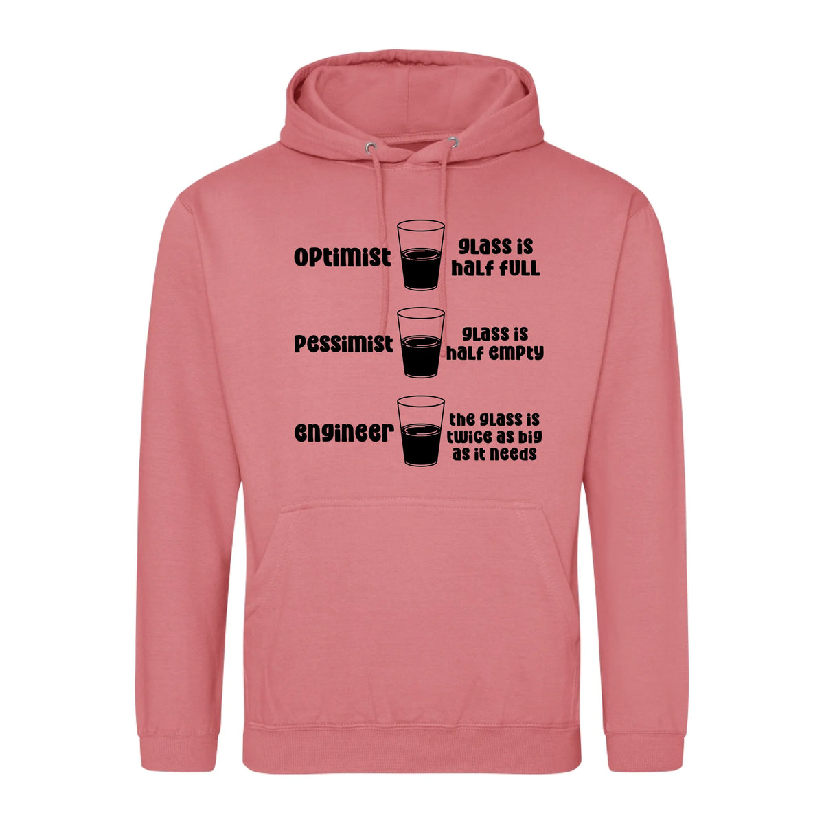 Optimist Pessimist Engineer - Hoodie